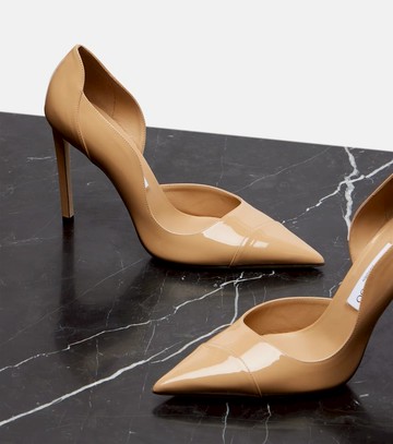 Jimmy Choo Brigitte 100 patent leather pumps