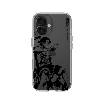 iPhone 16 Clear Case（相機按鈕） 透明 - 航海王 One Piece - 復刻系列-艾斯