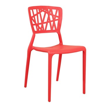 《DFhouse》水立方-紅色 休閒椅寬43*深43*高87CM