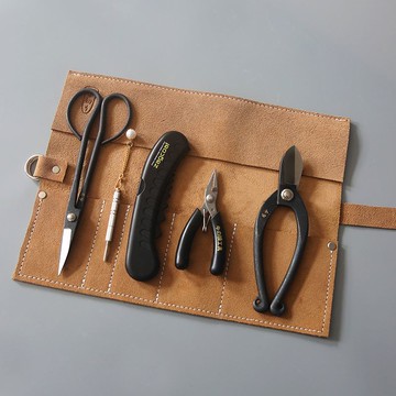 【免運/可開票】園藝工具 園林工具 園藝套裝  花藝師專用真皮工具包插花工具套裝專業修枝剪花花剪家用園藝剪刀