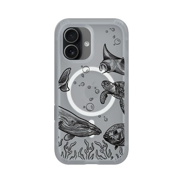 iPhone 17 AirX 流變灰 - MYMY REVERZ TATTOO - 海底世界