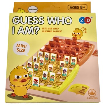金興發 益智猜猜我是誰遊戲 中  迷你尺寸  親子互動桌遊  激發思考力