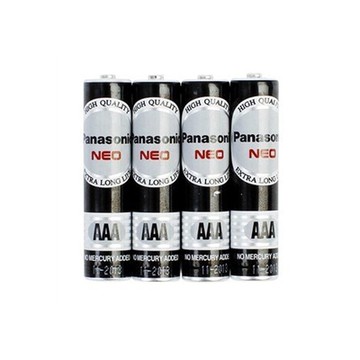 Panasonic 國際牌 4號 電池 碳鋅電池 黑色 4入 /組