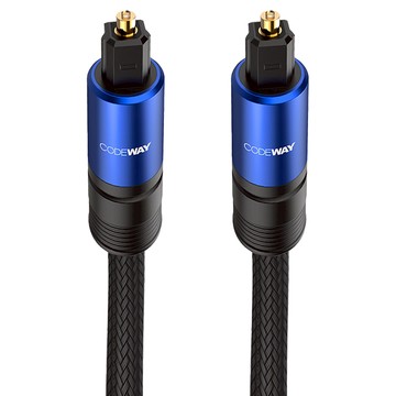 CODEWAY Toslink SPDIF 數位光纖音源線 1m  單一商品  1條