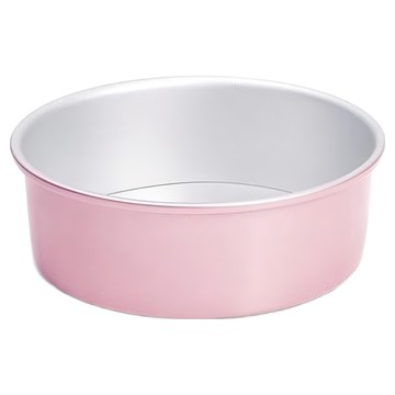 CHEFMADE 學廚 玫瑰金活底蛋糕模 WK9887  8吋(21.9 x 7.5cm)  1個