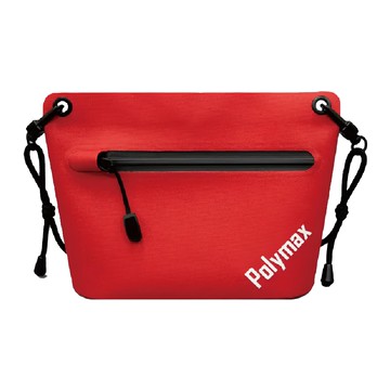 Polymax 寶麗美斯 防水隨身三角包  223 x 138mm  烈焰紅