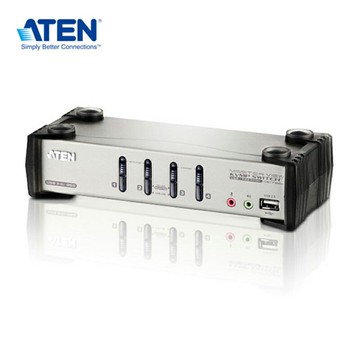 【預購】ATEN CS1734B 4埠PS/2-USB VGA/音訊 KVMP™多電腦切換器(具備OSD功能)
