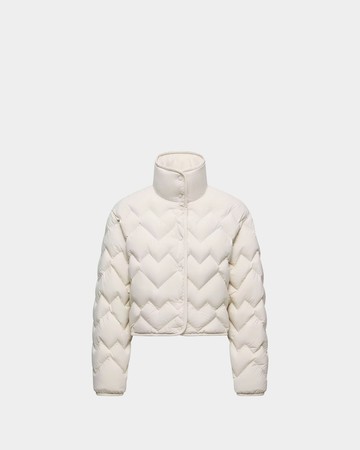 MONCLER Senevee 心形絎縫短版羽絨外套 - I