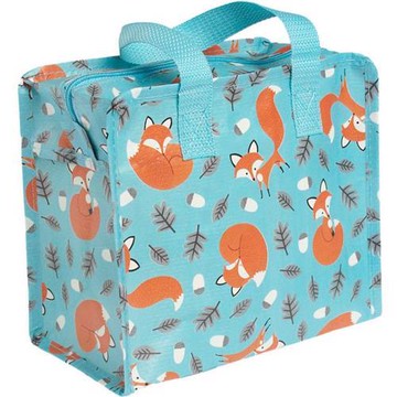 《Rex LONDON》環保便當袋(小狐狸) | 野餐包 野餐袋 收納袋 提袋