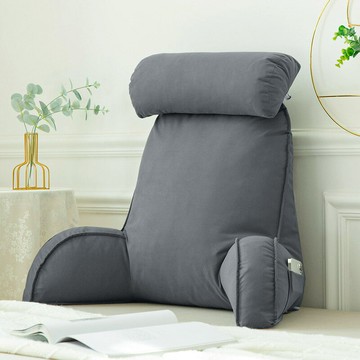 ??快速出貨?? 公司貨 學生宿舍玩手機抱枕床上看書靠枕床頭靠墊大靠背沙發座椅護腰枕頭