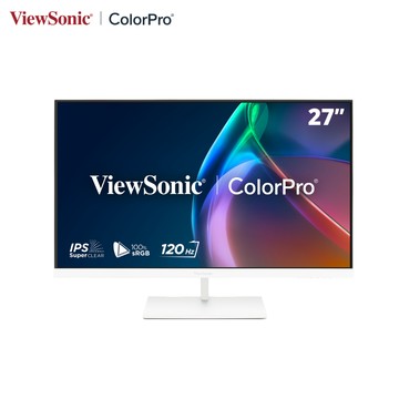 ViewSonic VP2766-2K-W 專業螢幕(27型/2K/120Hz/HDMI/Type-C/喇叭/IPS)