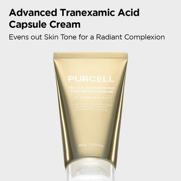 PURCELL 8B/mL L-Glutathione TXA Capsule Cream 80ml