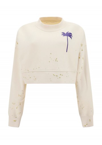 Palm Angels - Sweatshirt - Womens - Brown