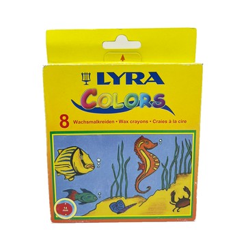 LYRA 彩色蠟筆【14mm】 8色 (LY019)