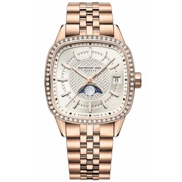 Raymond Weil 蕾蒙威 Freelancer 自由騎士系列 月相機械腕錶 新年禮物 推薦 送禮 34mm/2496-P5S-40051