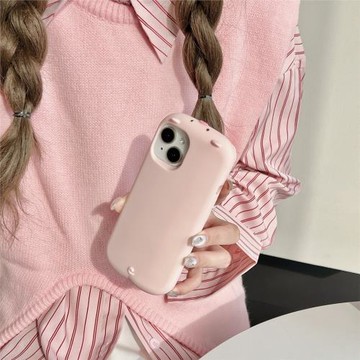 少女粉趴趴可愛小豬適用蘋果16ProMax手機殼新款iphone16立體卡通15創意14斜挎13鏈條女款15pro軟硅膠保護套