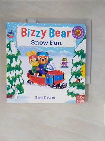 【書寶二手書T1／少年童書_XXH】硬頁遊戲書Bizzy Bear: Snow Fun_Benji Davies