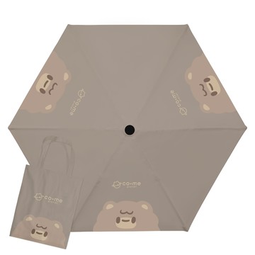 【實測99%阻擋紫外線】CO.ME.萌萌大菲設計抗UV自動傘