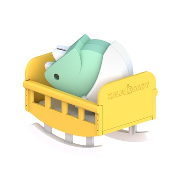 HALFTOYS 哈福玩具 立體 三角龍寶寶 TRICERA BABY HDB001  1個