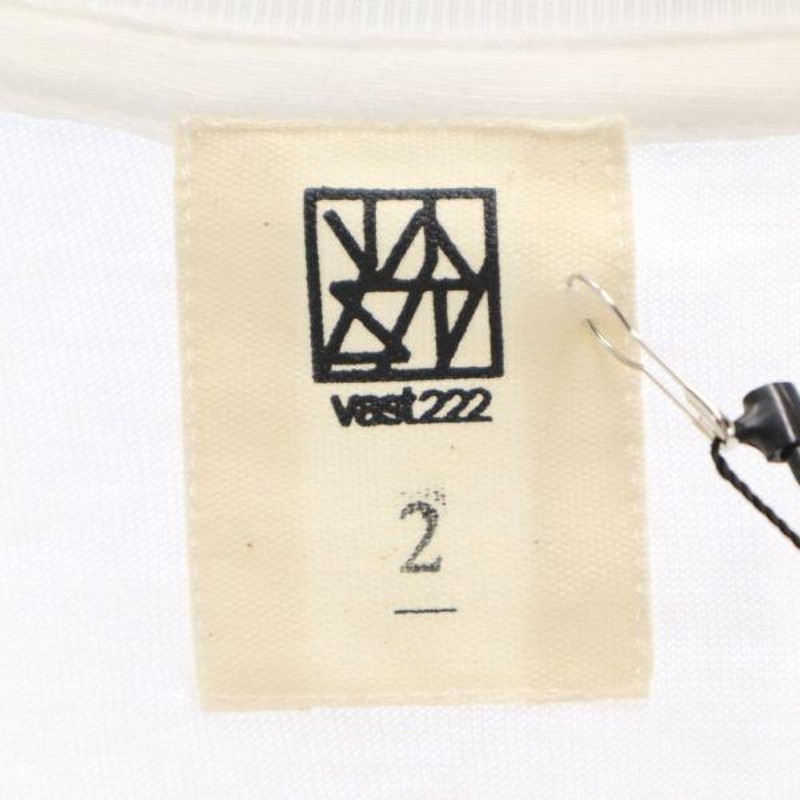 新品 バースト222 20ss FIRE プリント 半袖 Tシャツ 2 ホワイト ...