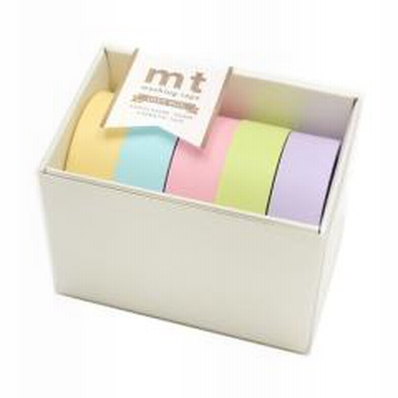 マスキングテープ マステ セット Mt ギフトボックス パステル2 和紙テープ 貼ってはがせる テープ 幅15mm はがせるテープ はがせる カラフル 無地 パステルカラー パステル ピンク イエロー 黄色 ブルー 青 黄緑 パープル 紫 通販 Lineポイント最大1 0 Get Line