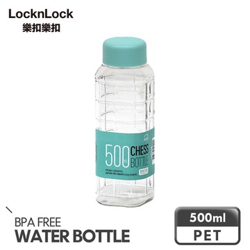【樂扣樂扣】 沁涼隨身水壺/500ML/藍蓋(快)