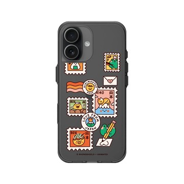 iPhone 17 Clear (相機按鈕) 酷墨灰 - Niniwanted - Souvenirs from Japan