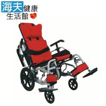 頤辰醫療 機械式輪椅 未滅菌 海夫健康生活館 輪椅B款 附加功能A+C 鋁合金/小輪/拆手拆腳/空中傾倒 YC-500