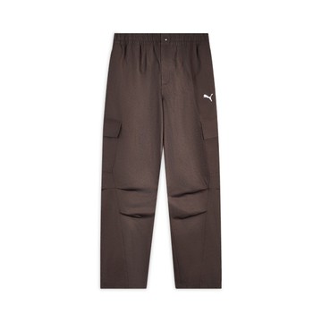 PUMA 長褲 流行系列 FUTURE ARCHIVE 咖 長風褲 中性 63708131