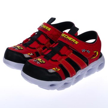 SKECHERS 童鞋 男童涼拖鞋系列 THERMO-SPLASH (400613LRDBK)
