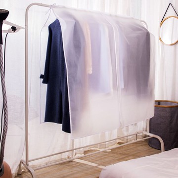衣帽間遮灰布落地衣架防塵蓋布衣架罩透明衣服防塵罩掛衣袋衣物袋