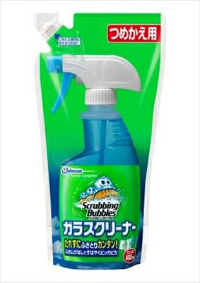 【 ジョンソン 】Scrubbing Bubbles 玻璃清潔劑 補充裝 400ML【18組】家用清潔劑、玻璃和紗窗 日本必買 | 日本樂天熱銷
