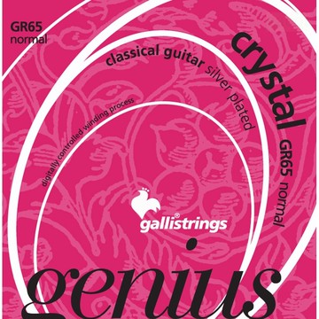 Galli古典吉他弦GR65  string  Crystal鍍銀 薄膜 纏弦 中張力 義大利品牌【黃石樂器】
