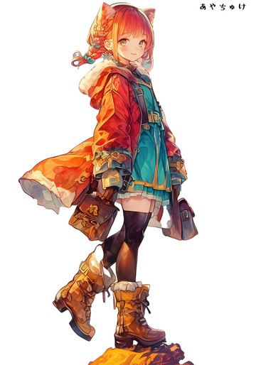 【11月新品】07-105-0102 人物貼紙 冬日女孩