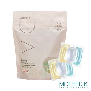 韓國MOTHER-K DIA 純粹酵素濃縮洗衣膠囊/洗衣球 30顆
