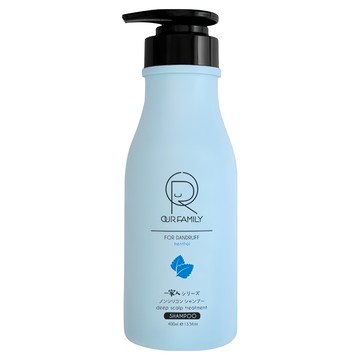 OUR FAMILY 一家人 益生菌抗屑洗髮精 添加薄荷 清涼舒爽  400ml  1瓶