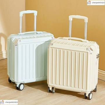 行李箱女 小型迷你登機箱 18寸皮箱子 旅行密碼箱 小號輕便拉桿箱20寸 大容量行李箱 拉桿箱 登機箱