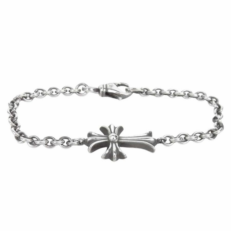 CHROME HEARTS クロムハーツ（原本有） CHN TNY CH CRS NEチェーン w タイニー CHクロス シルバー系【中古】 |  LINEブランドカタログ