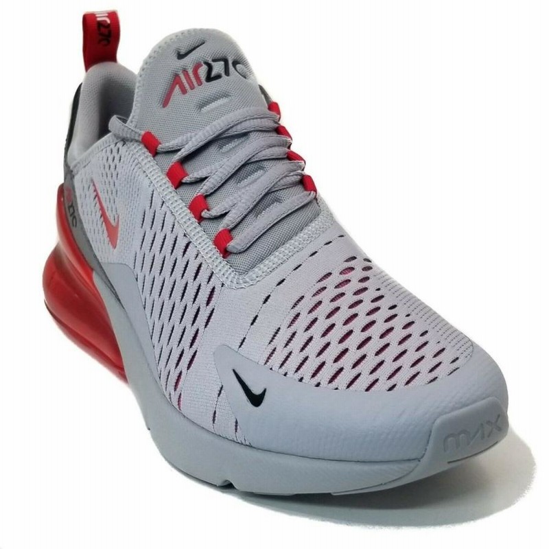Nike air max 270 wolf grey red sales