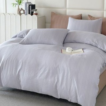 寢安家居 台灣製抗菌舒柔棉 兩用被床包組 單人 三件組 (床包/床單/床罩) 多款任選