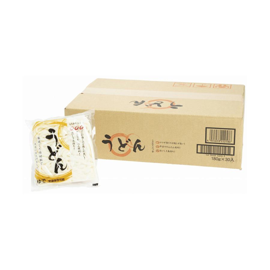 送料無料 [佐藤食品] ケース販売 うどん 180g×30袋