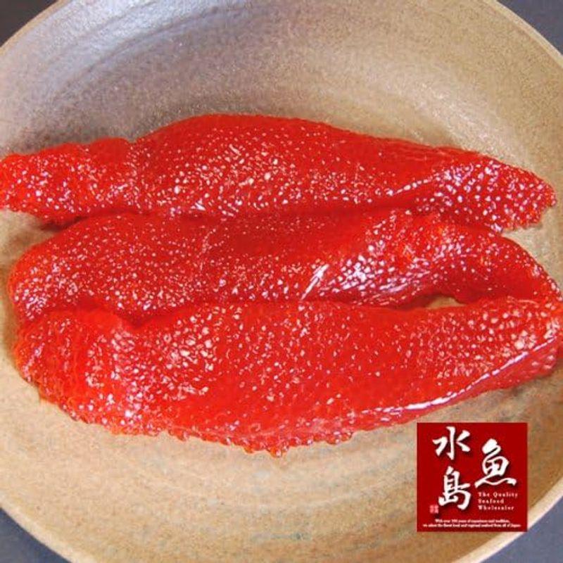 魚水島 極上品 筋子「旨味濃厚・粒揃い筋子」甘口筋子 甘塩すじこ 500g