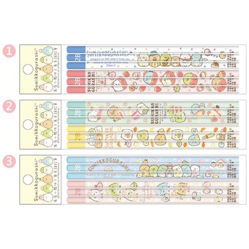 角落生物-小夥伴 6入三角木頭鉛筆A(隨機出貨)
