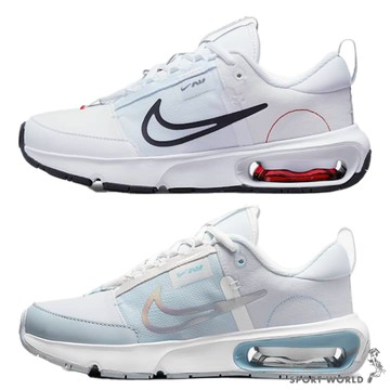 Nike 休閒鞋 女鞋 大童鞋 氣墊 Air Max INTRLK 白黑/水藍【運動世界】DC9290-100/DC9290-400
