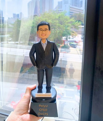【教授榮休獎盃】大學教授 退休禮物 人像公仔