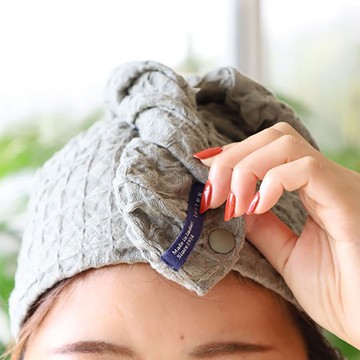 日本 kontex 乾髮毛巾 QULM HAIR WRAP TOWEL
