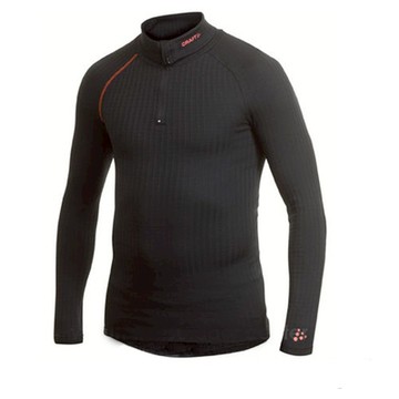 Craft Zero Extreme 男款 拉鍊立領長袖排汗衣_黑