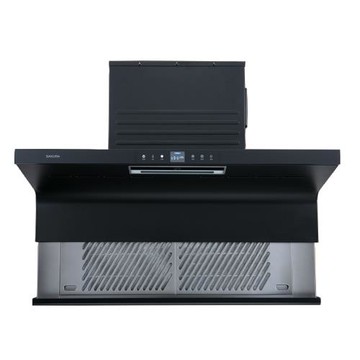 (全省安裝)(送5%購物金)櫻花90公分AI近吸式半隱藏式升降款不含風管護罩組需排油煙機DR7397XL