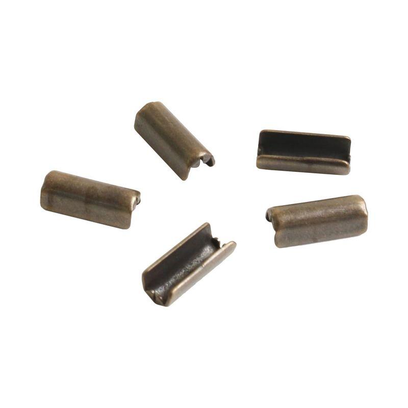 NBK ゴム留め金具 アンティークゴールド 3×10mm 20個 A16-4