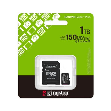 金士頓 Canvas Select Plus 512GB 1TB microSDXC 記憶卡 公司貨 廠商直送
